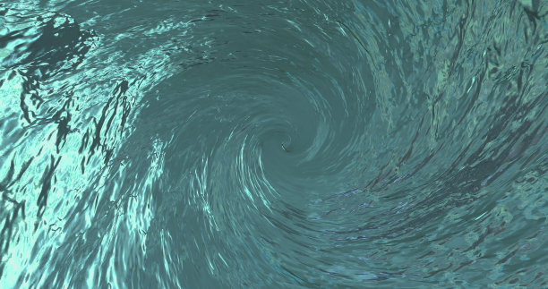 旋转蓝色抽象漩涡漩涡，抽象背景图片下载