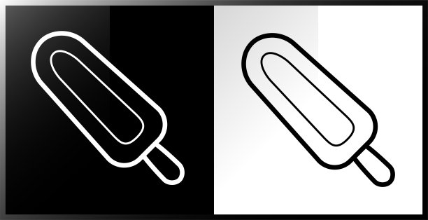 冰淇淋棒图标。图片下载