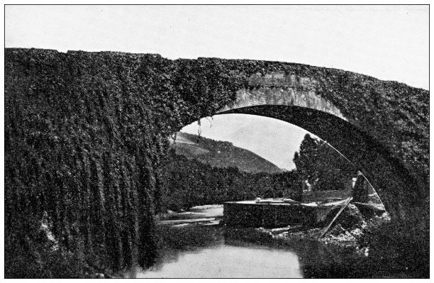 法国古色古香的旅行照片:比利牛斯桥图片下载