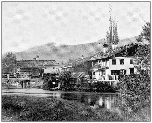 德国巴伐利亚州奥伯拉默高的古董旅行照片图片下载