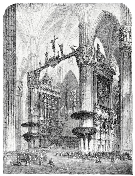 米兰大教堂图片下载