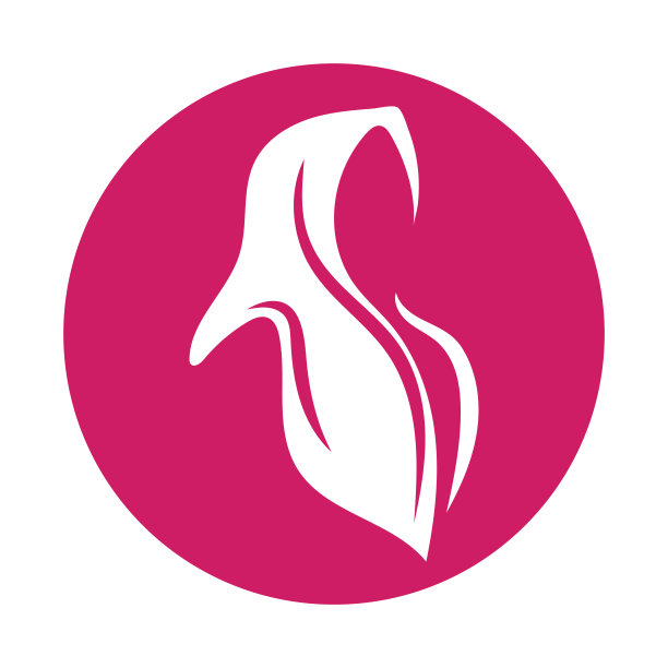 穆斯林头巾标志模板矢量插图设计矢量图片下载