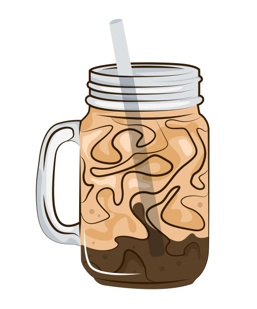 hot_and_cold_coffee_beverage_flat图片下载