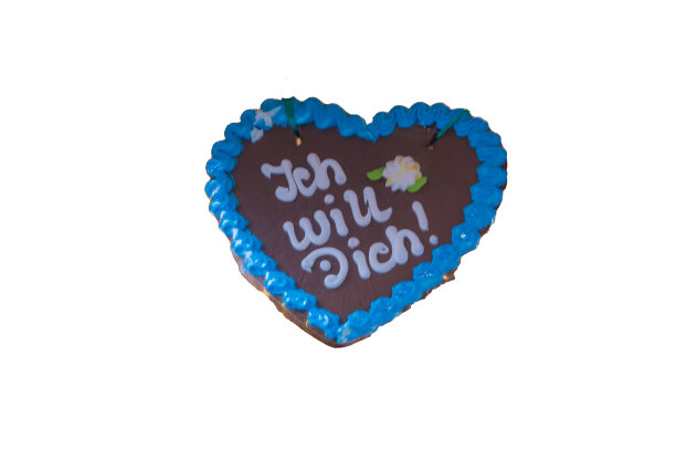 工作室里的姜饼心，我想要你德语"Ich will dich"图片下载