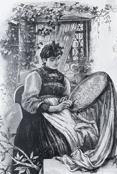 女人绣图片下载