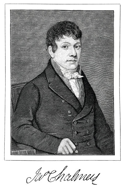 詹姆斯·查默斯，粘性邮票的发明者图片下载