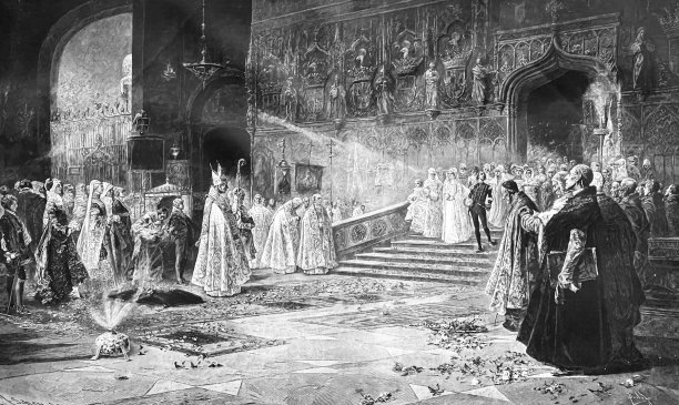 15世纪西班牙王子的婚礼图片下载