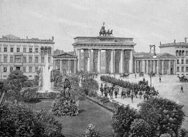 柏林——勃兰登堡之门图片下载