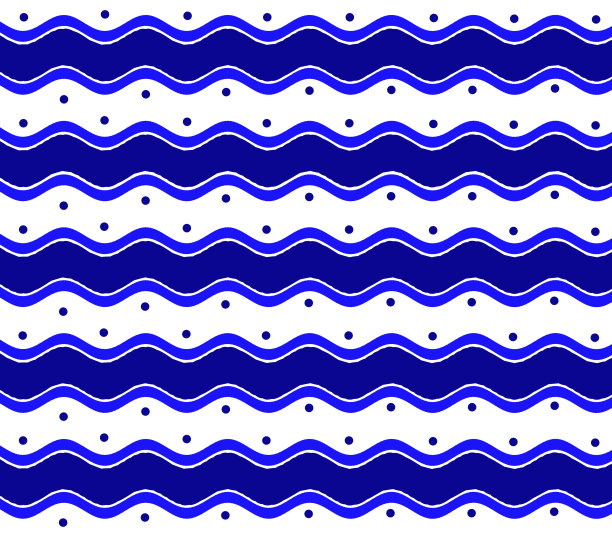 新潮波浪图案图片下载