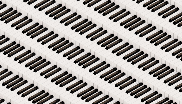 钢琴抽象背景。图片下载