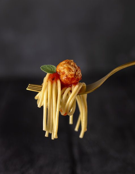 肉丸微距美食摄影图片下载