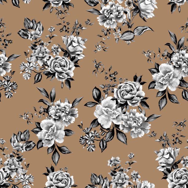 水彩花卉图案图片下载