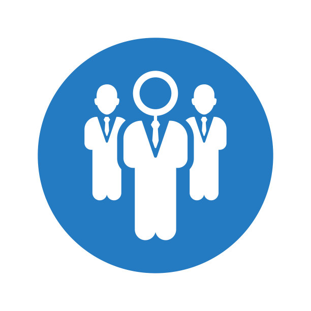 领袖搜索图标。图片下载