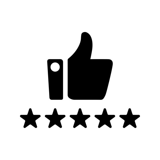 五星内容图标。图片下载