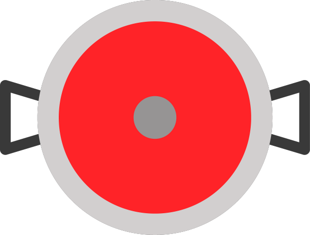 俯视图壶餐厅平面设计图标图片下载