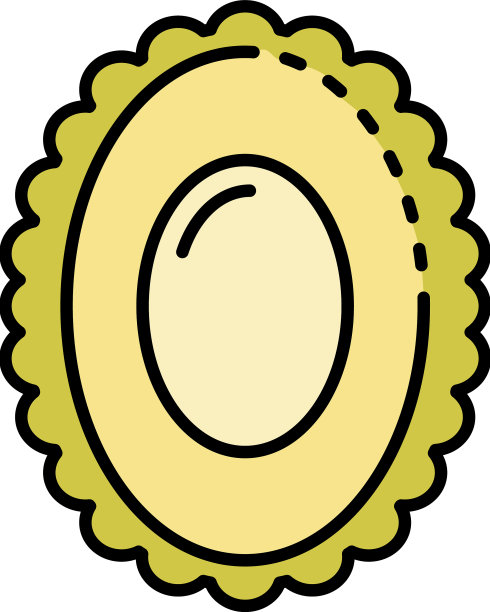 荔枝图标颜色轮廓图片下载