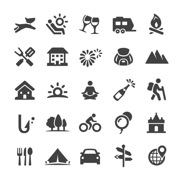 度假图标-智能系列图片下载