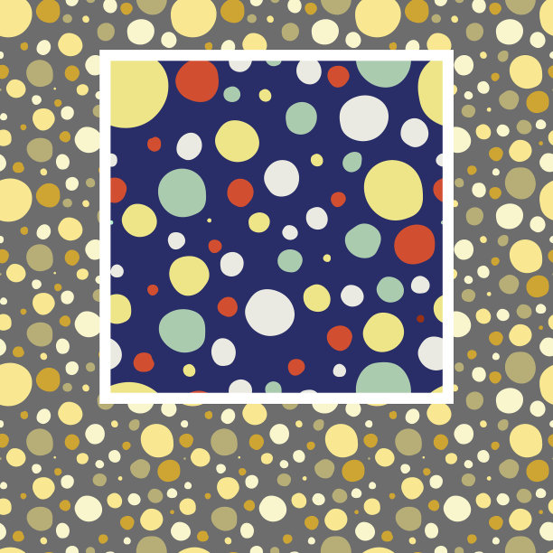 设计背景无缝图案与圆形图片下载