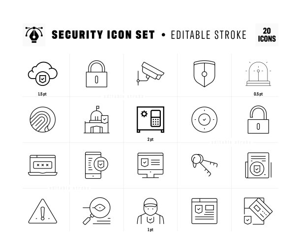 安全线路图标设置图片下载