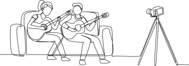 单连续线绘制双vlog图片下载