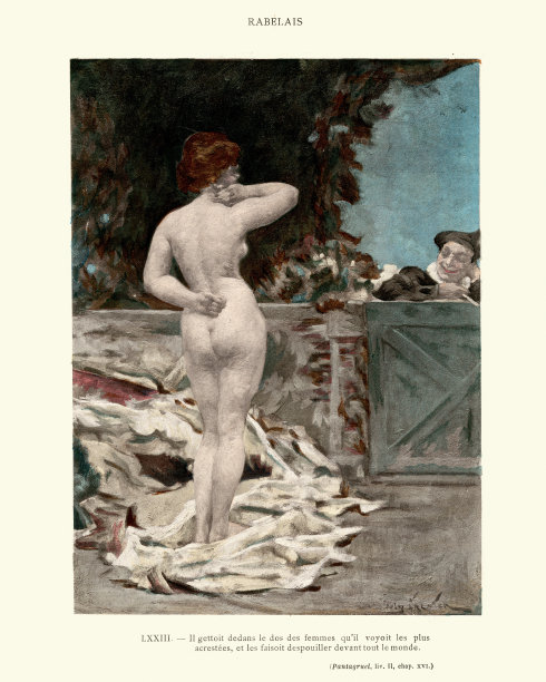 拉伯雷，他认为最美丽的女人图片下载