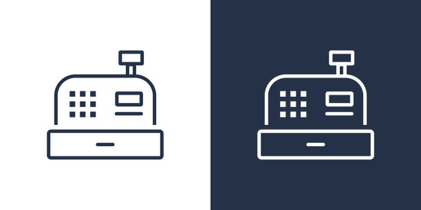 收银机图标图片下载