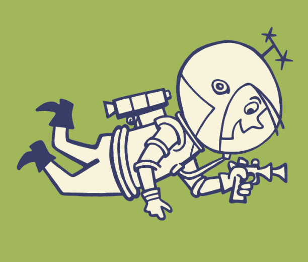 飞行的宇航员图片下载