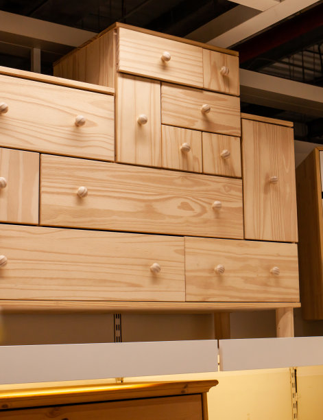 木制橱柜-木制书桌抽屉柜图片下载