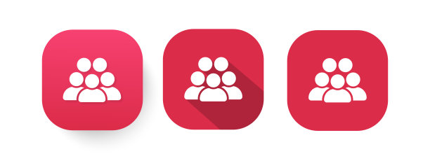 组的人或组的用户或朋友，矢量，图标图片下载