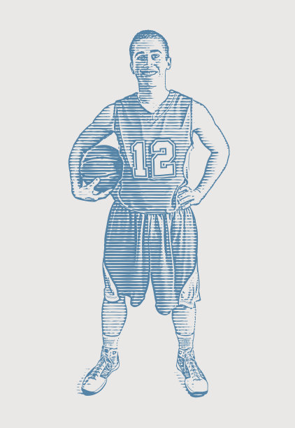 篮球运动员拿着篮球图片下载