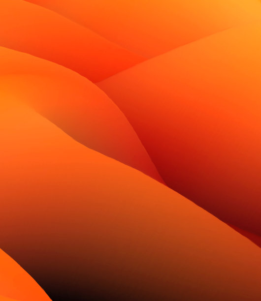 3D橙色和黄色，黑色，多色彩抽象背景图片下载