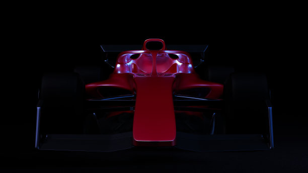 运动型红色轿车图片下载