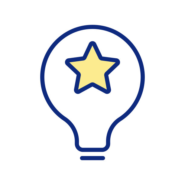 灯泡简约设计图片下载