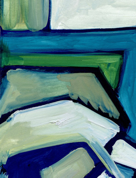 绘画色彩和笔触的表现。爆炸性的彩色霓虹灯。背景抽象插图图片下载