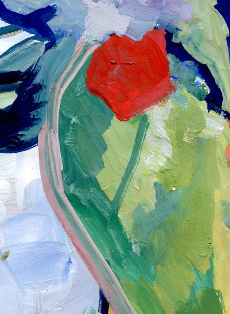 绘画色彩和笔触的表现。爆炸性的彩色霓虹灯。背景抽象插图图片下载