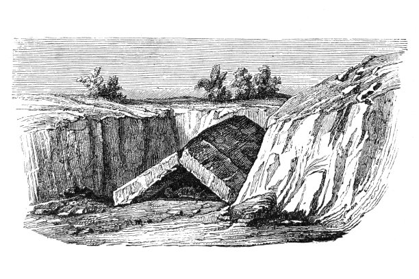 凯尔特纪念碑，凯尔特坟墓在Hérouval旁边。它在地下一米深。整个由六块石板组成。在里面发现了六具骨骼图片下载