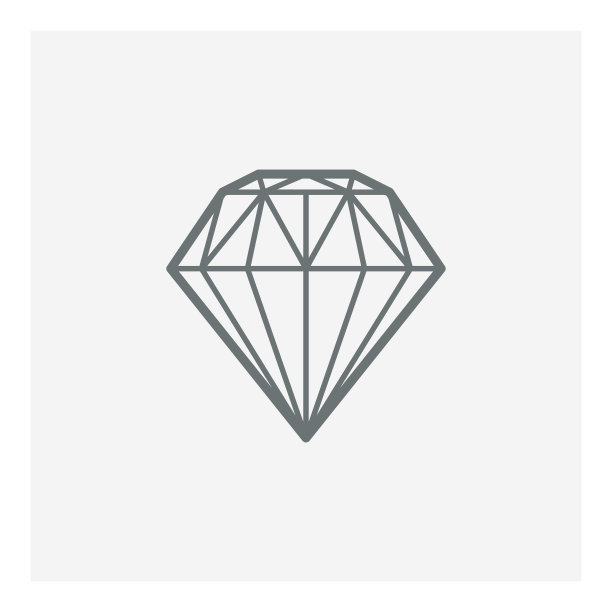 宝石矢量图标图片下载