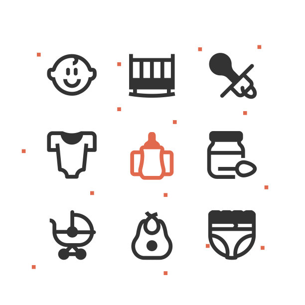 婴儿图标设置图片下载