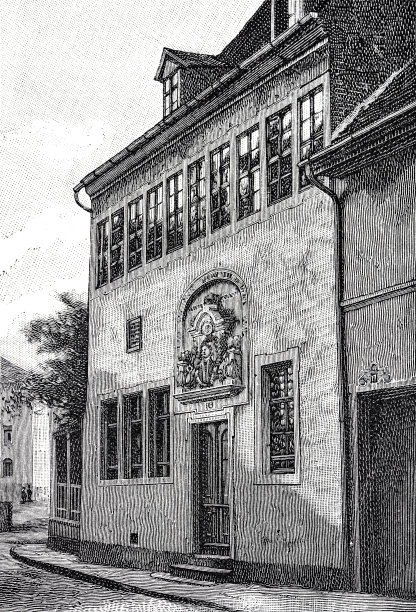 马丁·路德在艾斯莱本的出生地图片下载