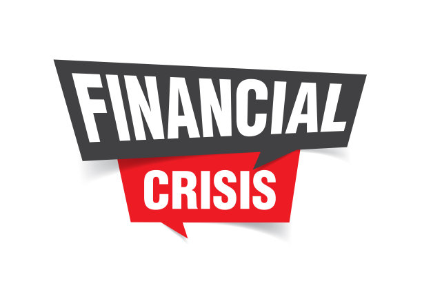 冠状病毒或Covid-19金融危机概念设计库存插图。Covid-19向量模板图片下载