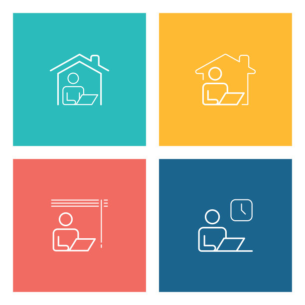 居家概念，家的爱心图标图片下载