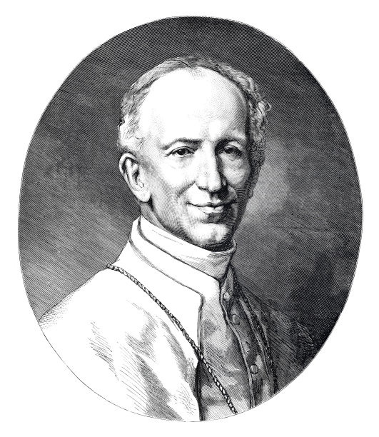 教皇里昂十三世肖像1878年图片下载