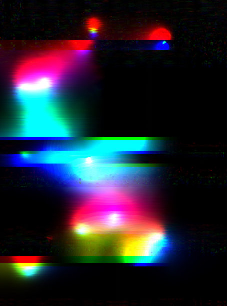 抽象的小故障风格技术屏幕效果背景图片下载