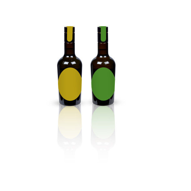 酒瓶。酒瓶上的标签是空的图片下载