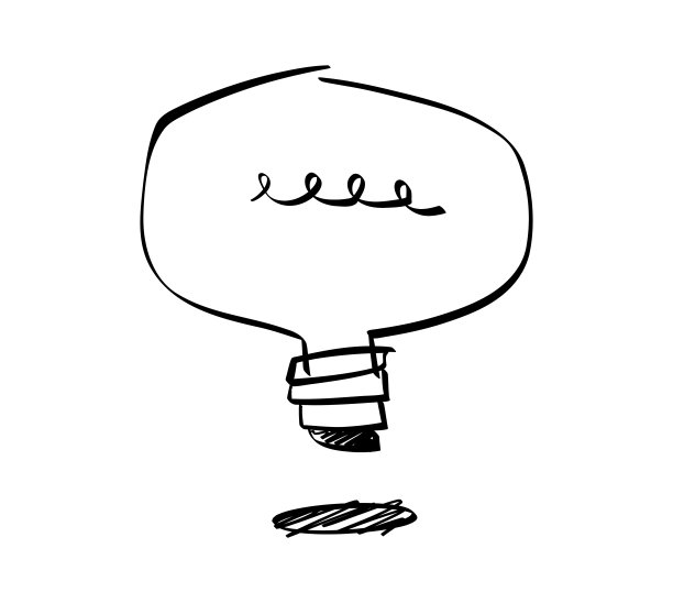 灯泡卡通图图片下载