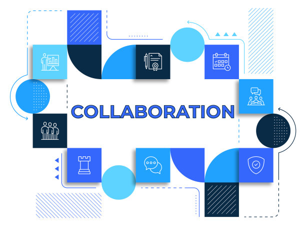 协作网页横幅模板图片下载