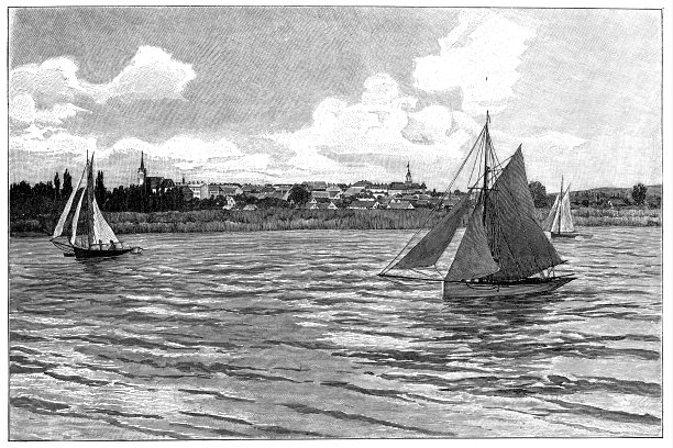 匈牙利Keszthely的巴拉顿湖图片下载