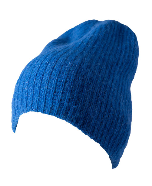 帽子编织孤立在白色背景。图片下载