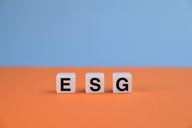 积木上的ESG字母。建设可持续发展的未来概念。图片下载