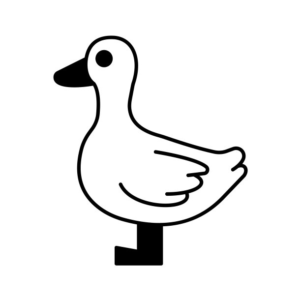 Anas recca矢量图标，可以很容易地修改或编辑图片下载